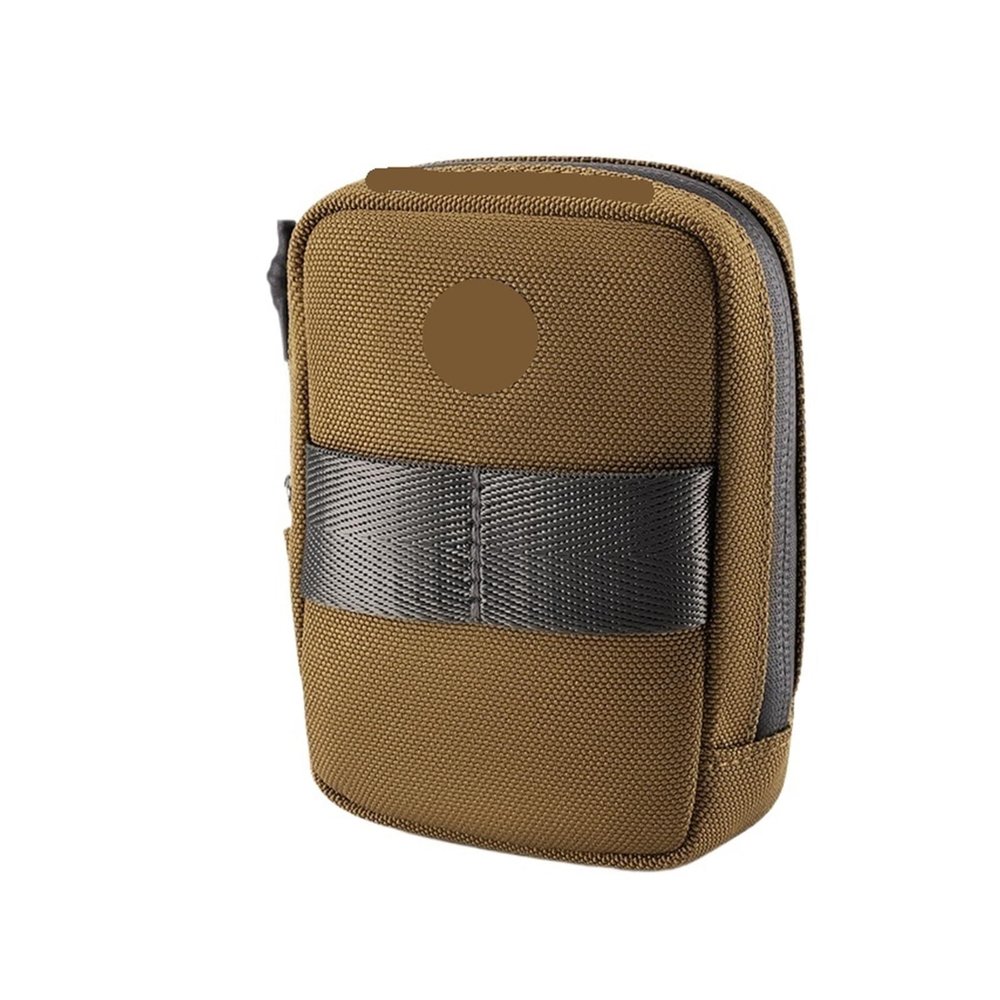 GSCLZ Mini Bicycle Saddle Bag, Lightweight, 0.35 L, Brown