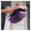 GSCLZ Mini Bicycle Saddle Bag, Lightweight, 0.35 L, Brown view 2