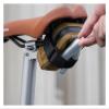 GSCLZ Mini Bicycle Saddle Bag, Lightweight, 0.35 L, Brown view 3