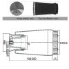 EGUIAS 1S9000 Air Spring Suspension W21-760-9000 Air Spring Strut view 3