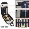 VAPOKF Travel Camping Utensil Organizer Bag, Winter Paris Tower Landscape, Bag Only view 2