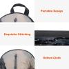 VAPOKF Travel Camping Utensil Organizer Bag, Winter Paris Tower Landscape, Bag Only view 3