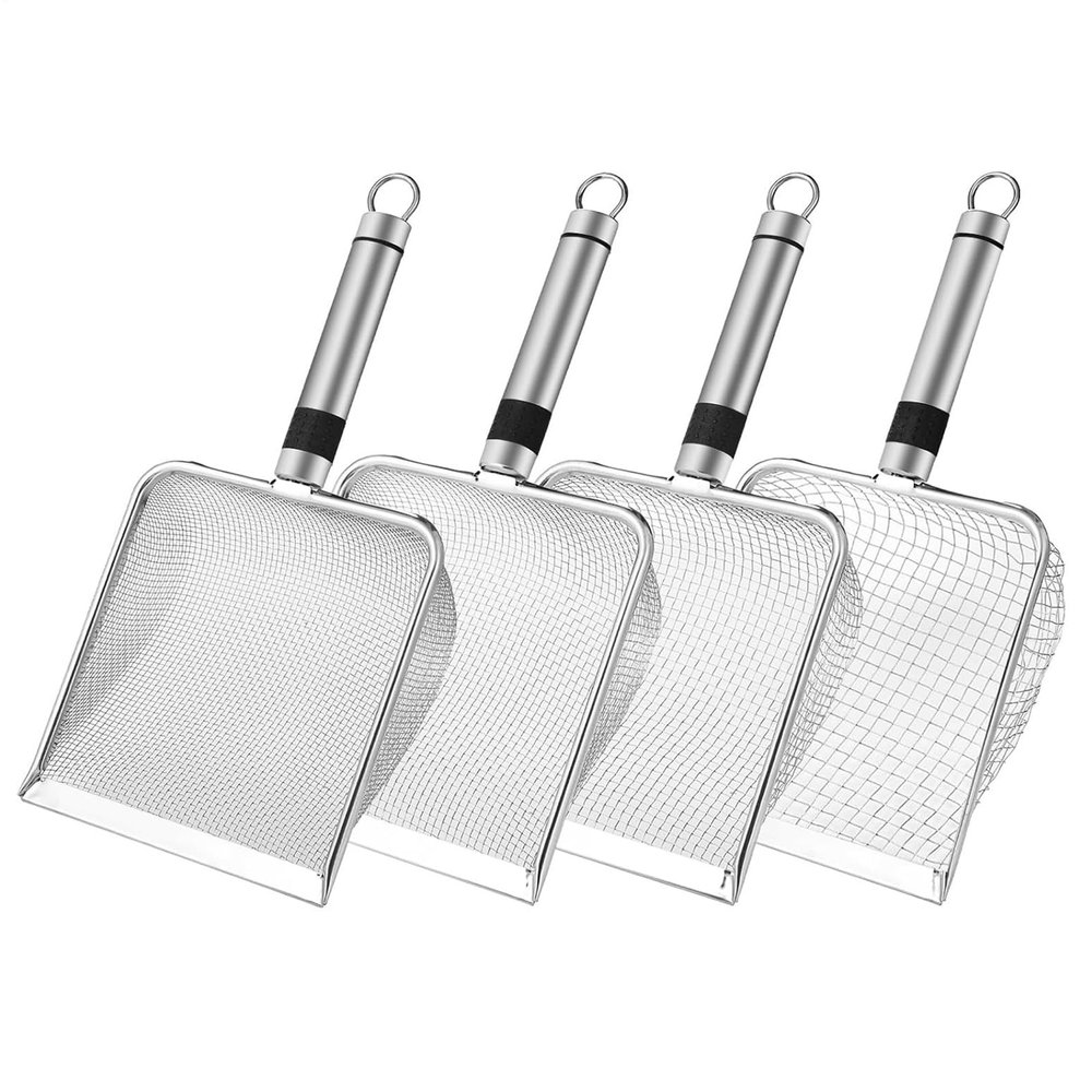 4-Piece Garden Soil Sifter Set