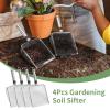 4-Piece Garden Soil Sifter Set view 4