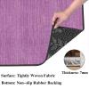 Long Hallway Runner Rug, Non-Slip Washable Kitchen Runner, 60 x 150 cm, Pink view 4