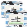 Multipurpose 3-Hole Pencil Pouches for A4 Paper, 2-Pack view 2