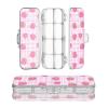 voucong Double-Layer Pencil Case with Snap Lid, Red Strawberry Plaid view 2