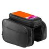XUWEWI Bike Frame Bag, Waterproof Phone Holder, Front Top Tube Bag for Mountain Bikes view 1