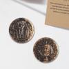 Ericetion 100-Piece Plastic Egyptian-Themed Game Coin Set view 3