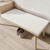 AZMAHT Bench Cushion, White, 70 x 60 x 5 cm view 1