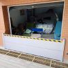 Reusable Aluminum Flood Barrier, Waterproof Flood Protection for Doors and Garage Entrances, 200 x 80 cm view 1