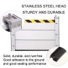 Reusable Aluminum Flood Barrier, Waterproof Flood Protection for Doors and Garage Entrances, 200 x 80 cm view 2
