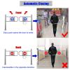 IYUESQ Automatic One-Way Swing Gate, Stainless Steel Access Gate view 2