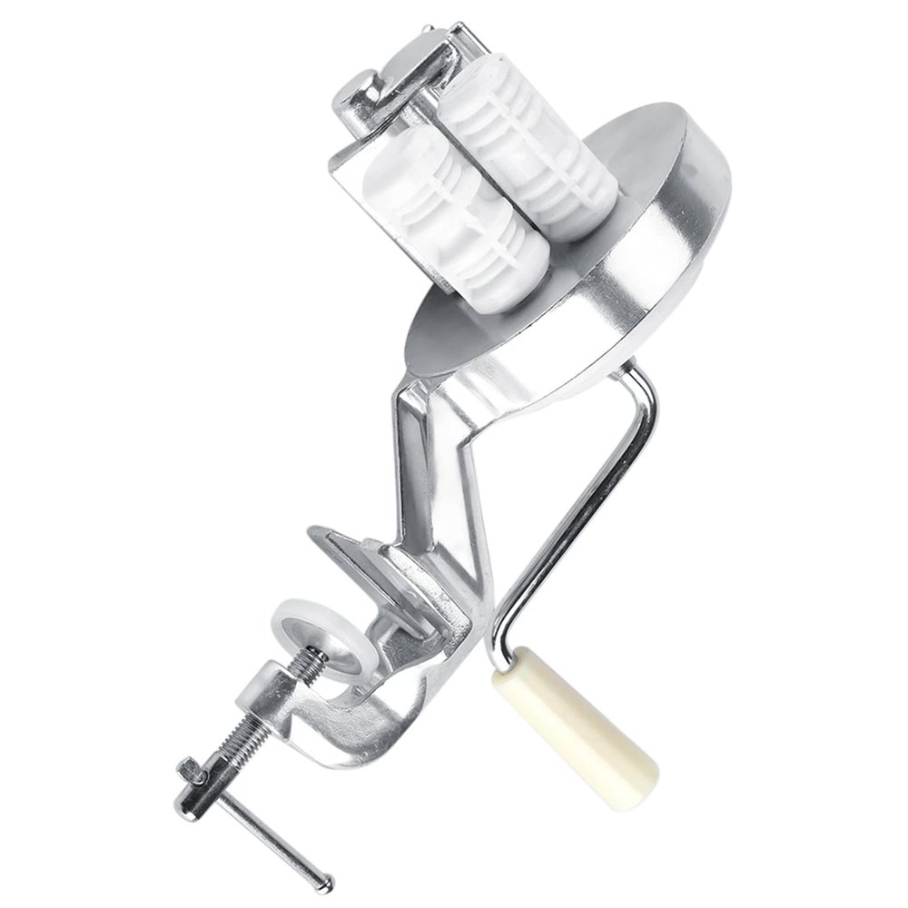 Wakects Aluminum Alloy Manual Pasta Press with Adjustable Clamp