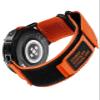 MEGALITH 22mm Nylon Watch Band for Men, Replacement Hook-and-Loop Strap with Quick Release, Adjustable Sport Band, Orange view 1