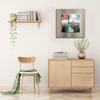Bilder-Manufaktur 3D Wall Art, New York Skyline with Statue of Liberty, Aluminum Composite, 50 x 50 cm view 3