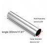 304 Stainless Steel Tube, OD 65–85 mm, L 300 mm, Straight Hollow Tube Section (85 mm × 2 mm) view 2