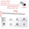 LYVQZPWLR304 304 Stainless Steel Capillary Tube, 5 mm OD, 500 mm Length, 2-Pack view 2