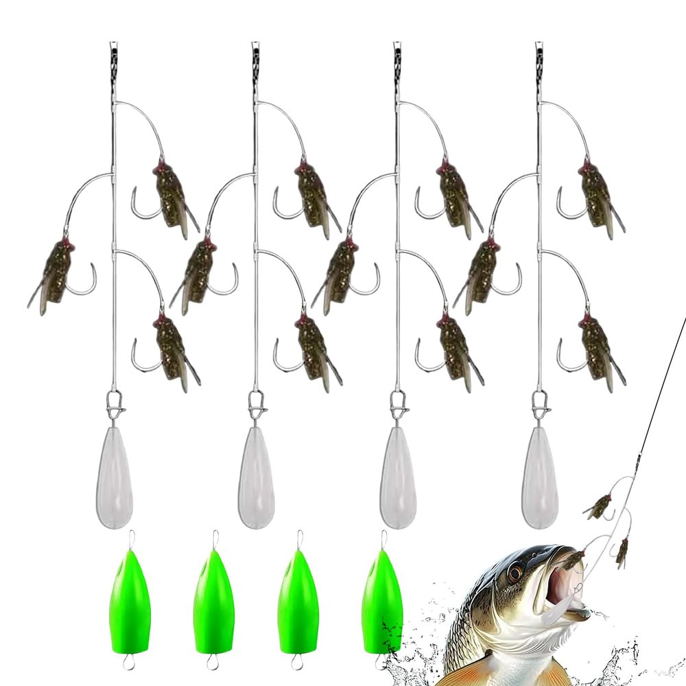 Bass Fly Fishing Lures for Freshwater and Saltwater, Trout and Perch