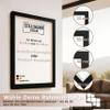 Stallmann Design Picture Frame 33 x 98 in Black | Anti-Reflective Acrylic Glazing | 20 mm-Wide Frame Molding view 2