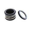 GuidNaurys 109 Mechanical Seal, 17 mm ID, 109-17-G60, Silicon Carbide, FKM Rubber Bellows view 1
