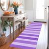 ZUZEKU Washable Non-Slip Runner Rug, Purple, 50 x 180 cm view 2