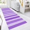ZUZEKU Washable Non-Slip Runner Rug, Purple, 50 x 180 cm view 3