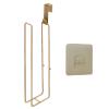 Space-Saving Kitchen Roll and Toilet Paper Holder, No Drilling view 1