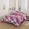 Caressma 5D Heart Bedding Set, Queen Size, 3-Piece view 2