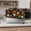 NETILGEN Pumpkin Maple Leaf 2-Slice Slim Toaster Cover view 2