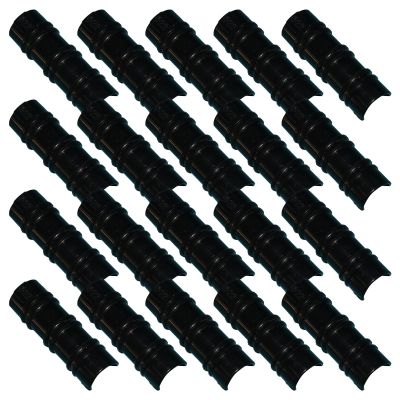 20 ABS Pipe Clips for Greenhouses and Garden Structures