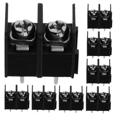 50-Piece 2-Pole CPV and Copper Terminal Block for Wire