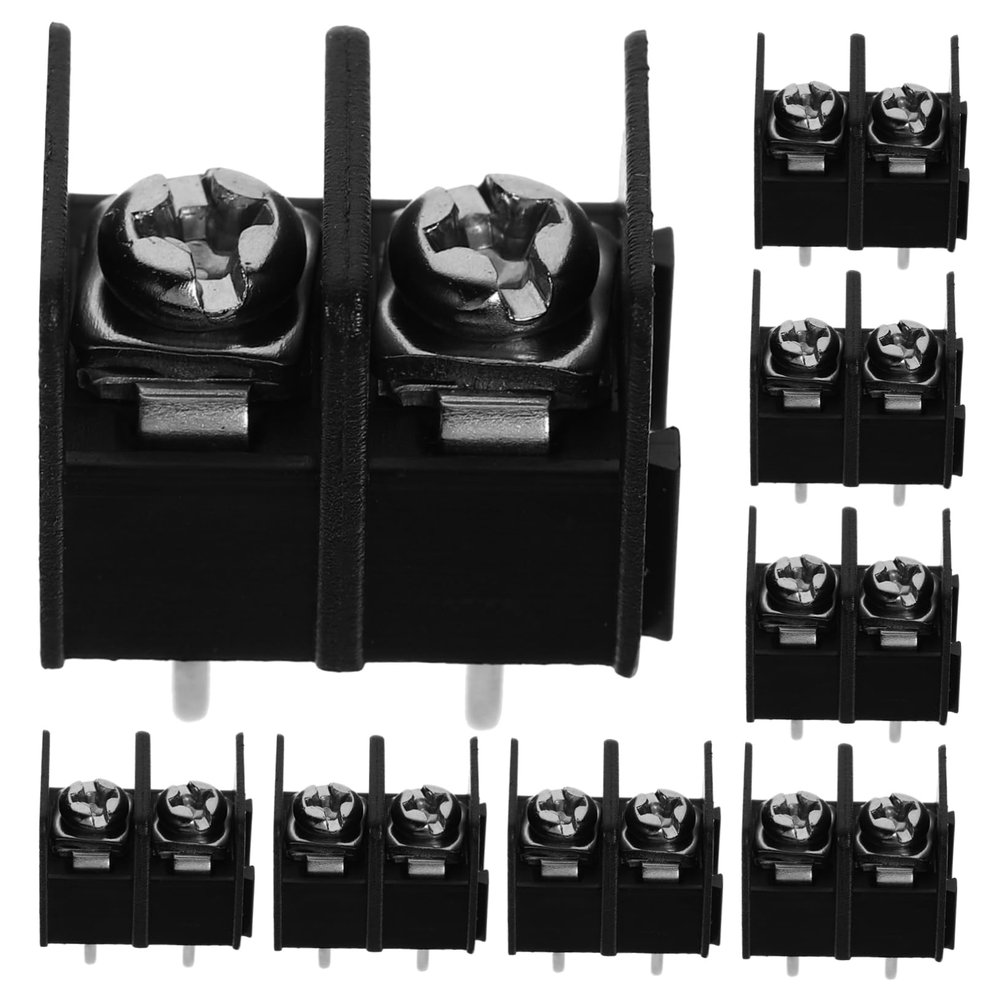 50-Piece 2-Pole CPV and Copper Terminal Block for Wire
