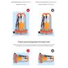 Eujgoov 260W Submersible Pump with Stainless Steel, Copper and ABS view 3