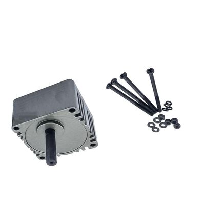 ELILANEY 1-Piece 80 x 80 mm Flange Gearbox, 10 mm Output Shaft, Induction Motor Gearhead, Torque Reduction (15K)