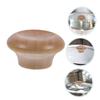 KOCKSHION 3-Piece Universal Brown Pot Lid Knobs, Synthetic Material, Easy to Install, Classic Replacement Handles for Pots and Pans view 2
