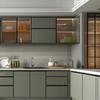 Wall-Mounted Display Cabinet with Glass Doors view 4