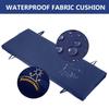 JORTUIO Outdoor Bench Cushion, Waterproof, Non-Slip, Black, 150 x 55 x 5 cm view 2