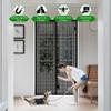 Magnetic Fly Screen for Balcony Door, 71 x 185 cm, White view 2