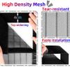 Magnetic Screen Door, 85 x 240 cm, Black view 2