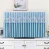 SQOYEI Semi-Open Front TV Cover, Soft Scratch-Resistant Lining, Dust Protection, Blue Flamingo, 55 Inch view 1