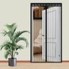 DOUSMHII Magnetic Fly Screen Door Curtain, Hands-Free, Keeps Insects Out, Lets Cool Air In, Pet- and Child-Friendly, 75 x 260 cm view 1