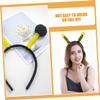 KAILIKETIY 8-Pack Bee Headbands with Antennae, Black and Yellow view 3