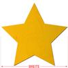Yellow Wooden Star V3, Double-Sided, 3 mm Birch Plywood view 3