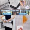 UV Protection Insulating Window Film, 9 mm, Reflective Skylight Thermal Insulation, Blackout Film with Eyelets and Suction Cup, 130 x 170 cm view 2