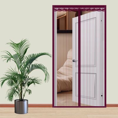 Magnetic Screen Door, Retractable Mosquito Net Curtain, 170 x 205 cm