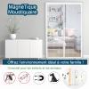 Magnetic Screen Door, Retractable Mosquito Net Curtain, 170 x 205 cm view 2