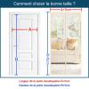 Magnetic Screen Door, Retractable Mosquito Net Curtain, 170 x 205 cm view 3