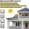Balcony Privacy Screen 96 x 540 cm, Light Gray view 2