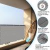 Balcony Privacy Screen 96 x 540 cm, Light Gray view 3